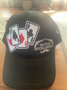 Black Custom Made Trucker Hat